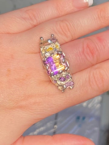 The Queen Ametrine Ring