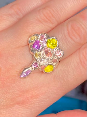 Large Rainy Cloud Ring