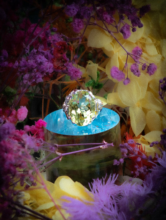 The Lemon Confetti Ring