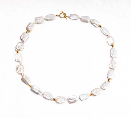 White Baroque Pearls