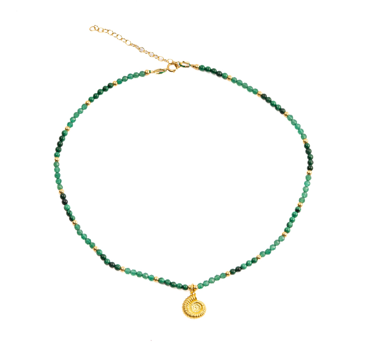 Malachite and Green Agate