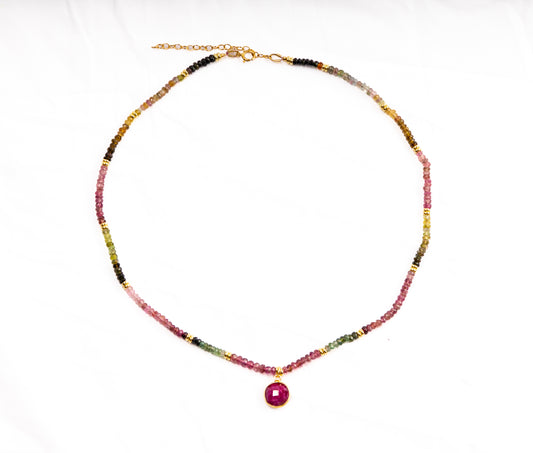 Tourmaline and Ruby