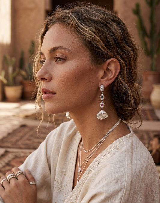 Saltwater Dusk Earrings