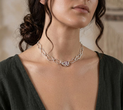 Molten Choker: Rose