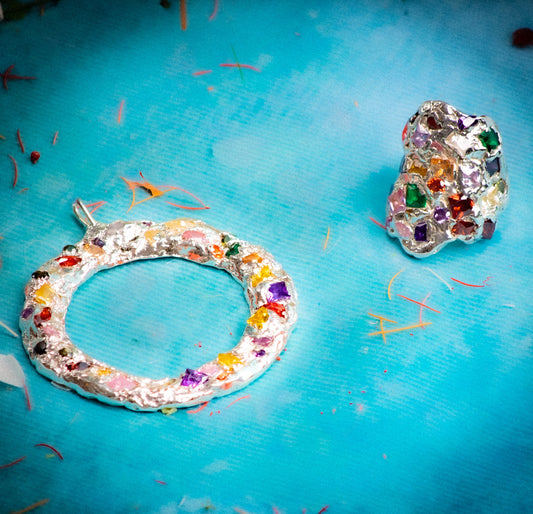 The Jumbo Rainbow Ring