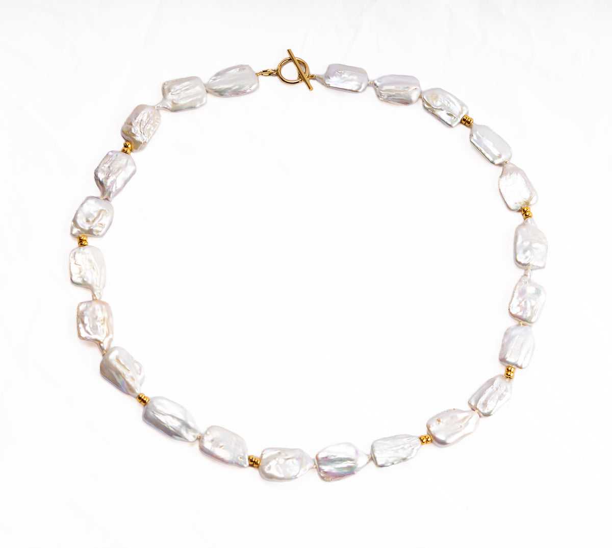 White Baroque Pearls