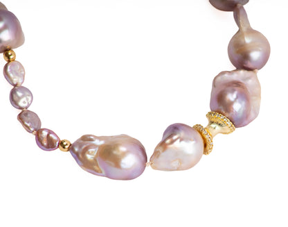 Rose Baroque Pearls