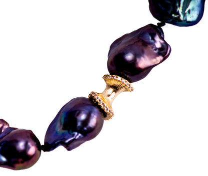 Peacock Baroque Pearls