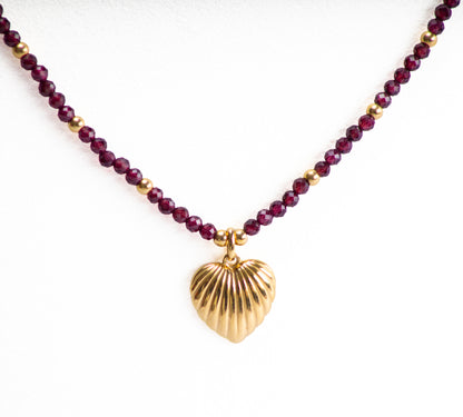 Garnet Heart