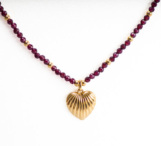 Garnet Heart