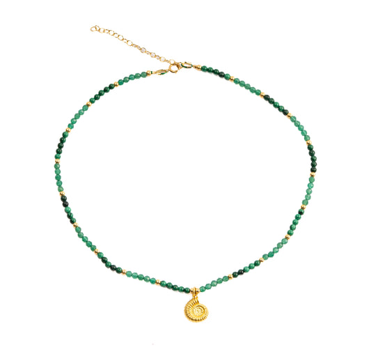 Malachite and Green Agate