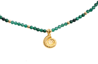 Malachite and Green Agate