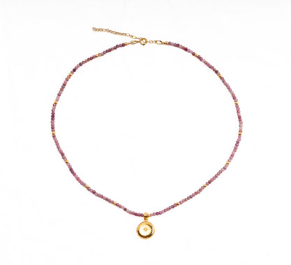 Ruby and Sapphire Star-Set Locket