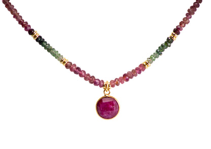 Tourmaline and Ruby